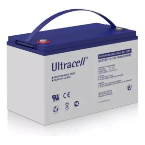Batería Ultracell 100AH 12V Ciclo Profundo Solar/Eolíca