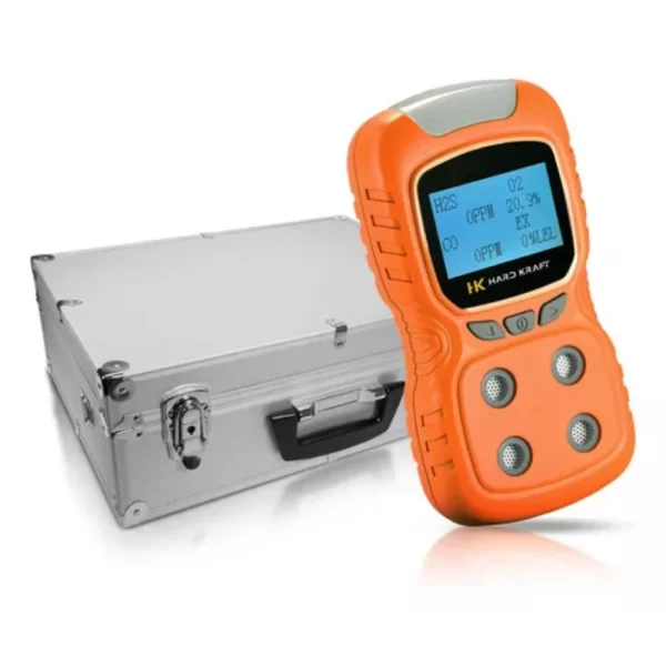 Detector 4 Gases Industrial Multigas Co2 H2s O2 Lel Digital