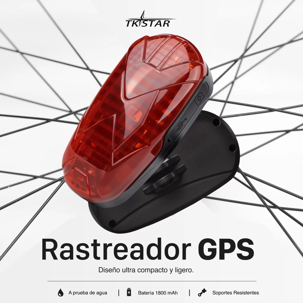 GPS Tracker Localizador 2G TK906 Seguimiento Bicicletas