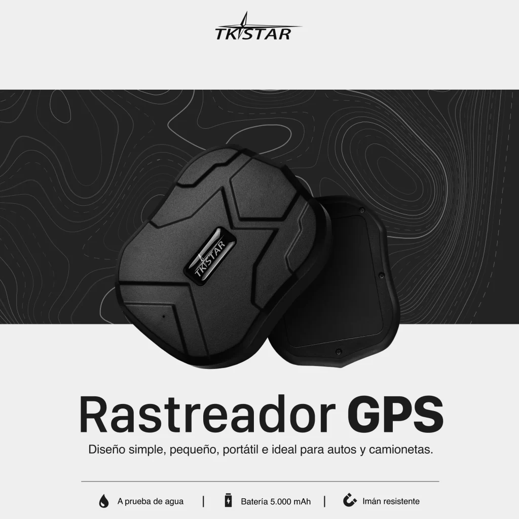 GPS Tracker 2G Localizador Imán Batería 5000mAh