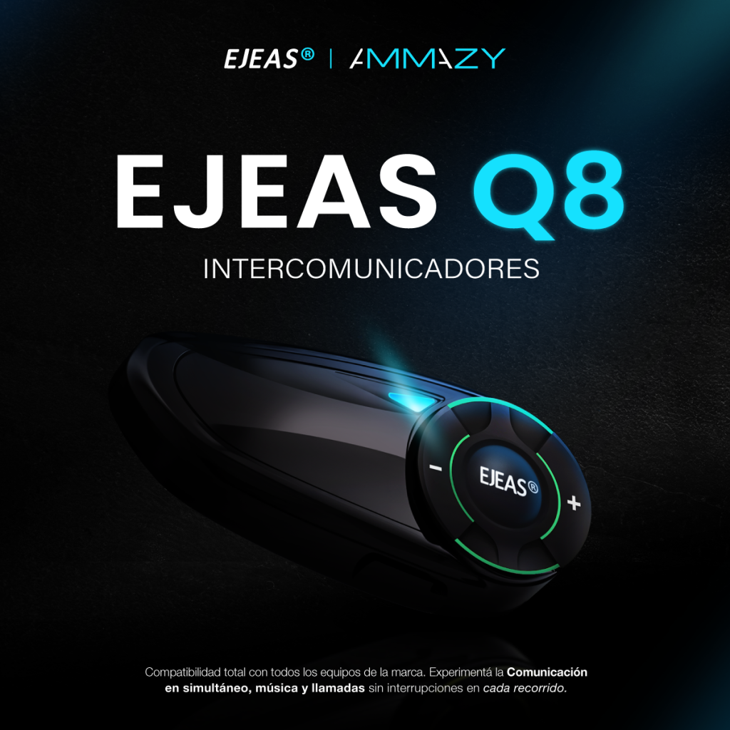 Combo Intercomunicador Ejeas Q8 y Control