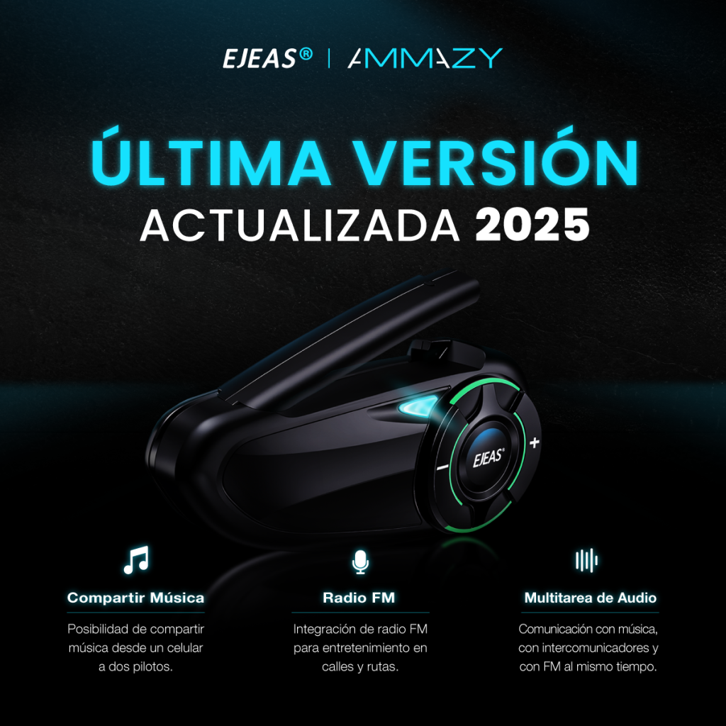 Combo Intercomunicador Ejeas Q8 y Control