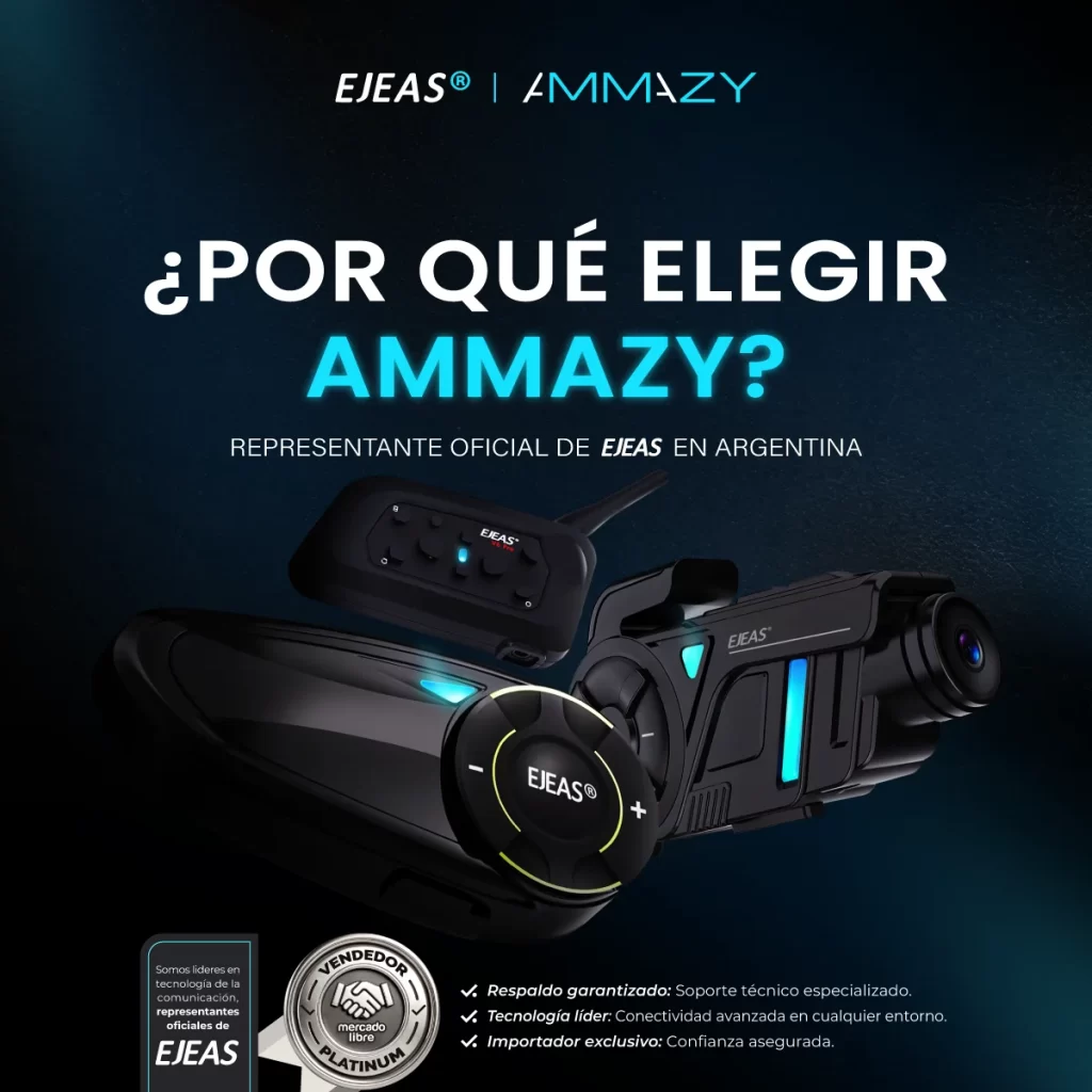 Combo Intercomunicador Ejeas Q8 y Control