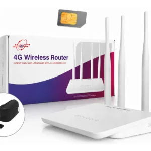 Módem Router Wi-Fi 4G AltaNet Blanco Rural y Hogar