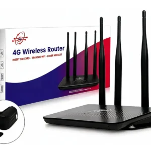 Módem Router Wi-Fi 4G AltaNet ETH31 3Lan + 1Wan Negro