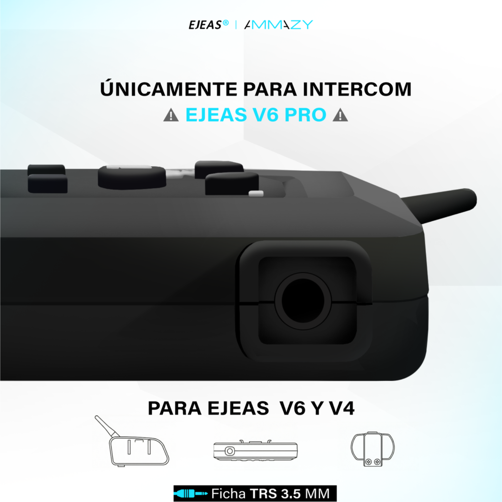 Kit auriculares con micrófono para Ejeas V4 y Ejeas V6