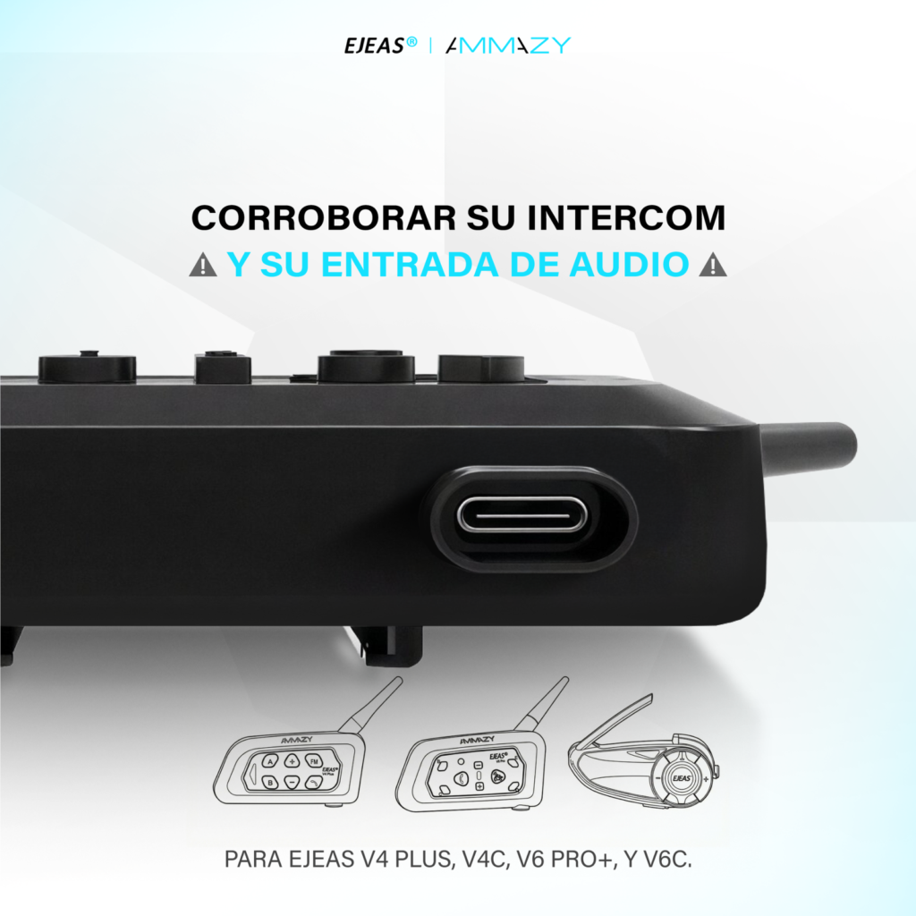Auricular c/micrófono para árbitro Ejeas USB-C