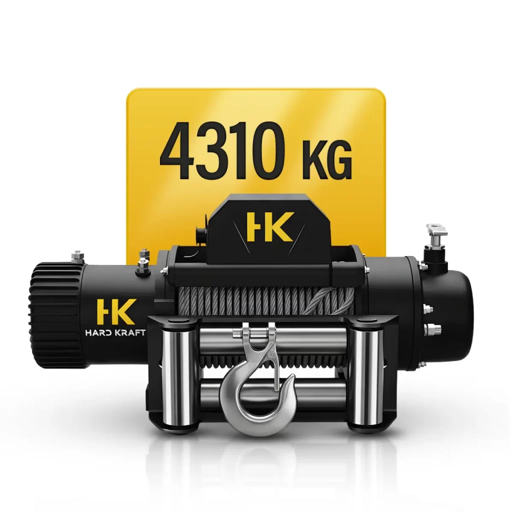 Malacate Eléctrico Hardkraft HK-DW9500 9500 lb 12V
