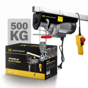 Aparejo Eléctrico Hardkraft HK-PA500D 500 kg 12 m