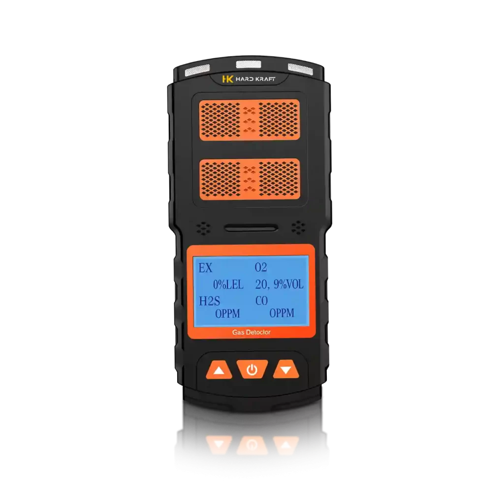 Detector Multigás Hardkraft GM300 4 en 1 EX H2S CO O2
