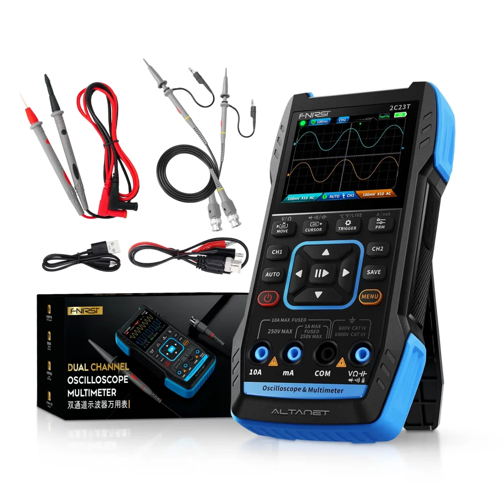 Osciloscopio Portátil FNIRSI 2C23T