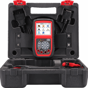 Escáner automotriz Autel AutoLink AL539 OBDII con multímetro