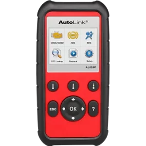 Autel AL609P Escáner OBDII ABS SRS Diagnóstico Automotriz
