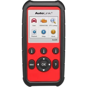 Autel AutoLink AL629 escáner OBDII ABS SRS diagnóstico automotriz