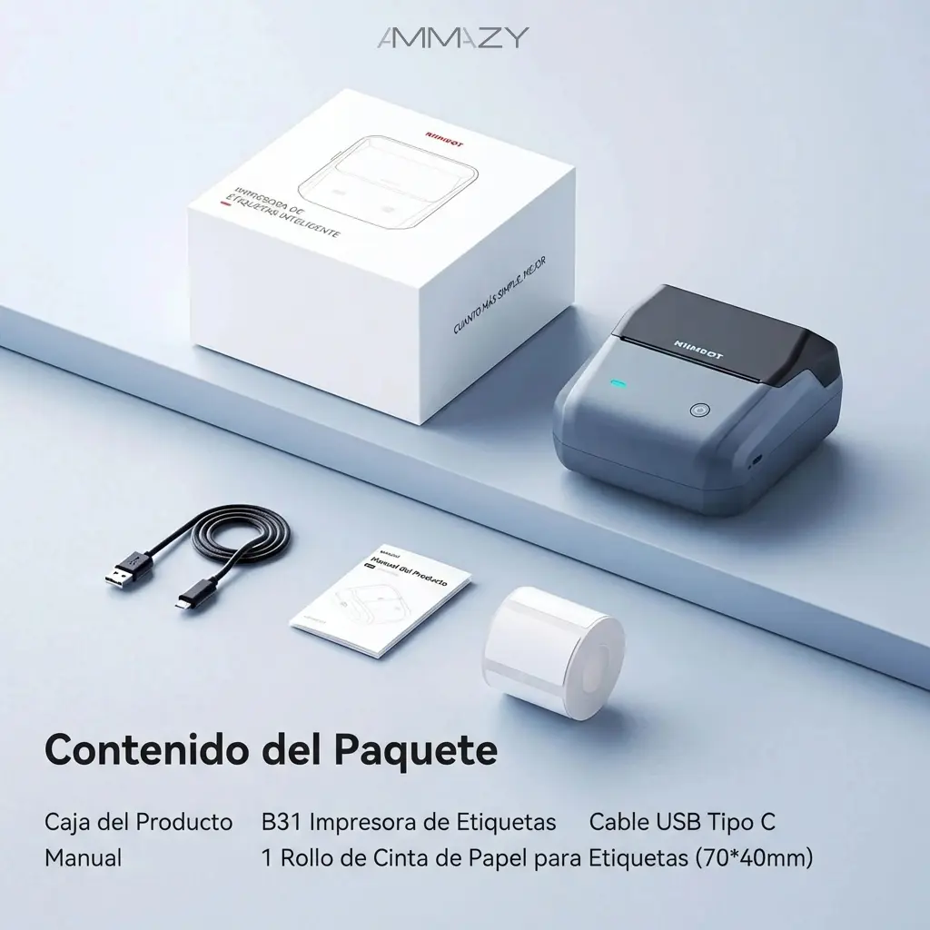 Impresora Térmica Portátil Niimbot B31