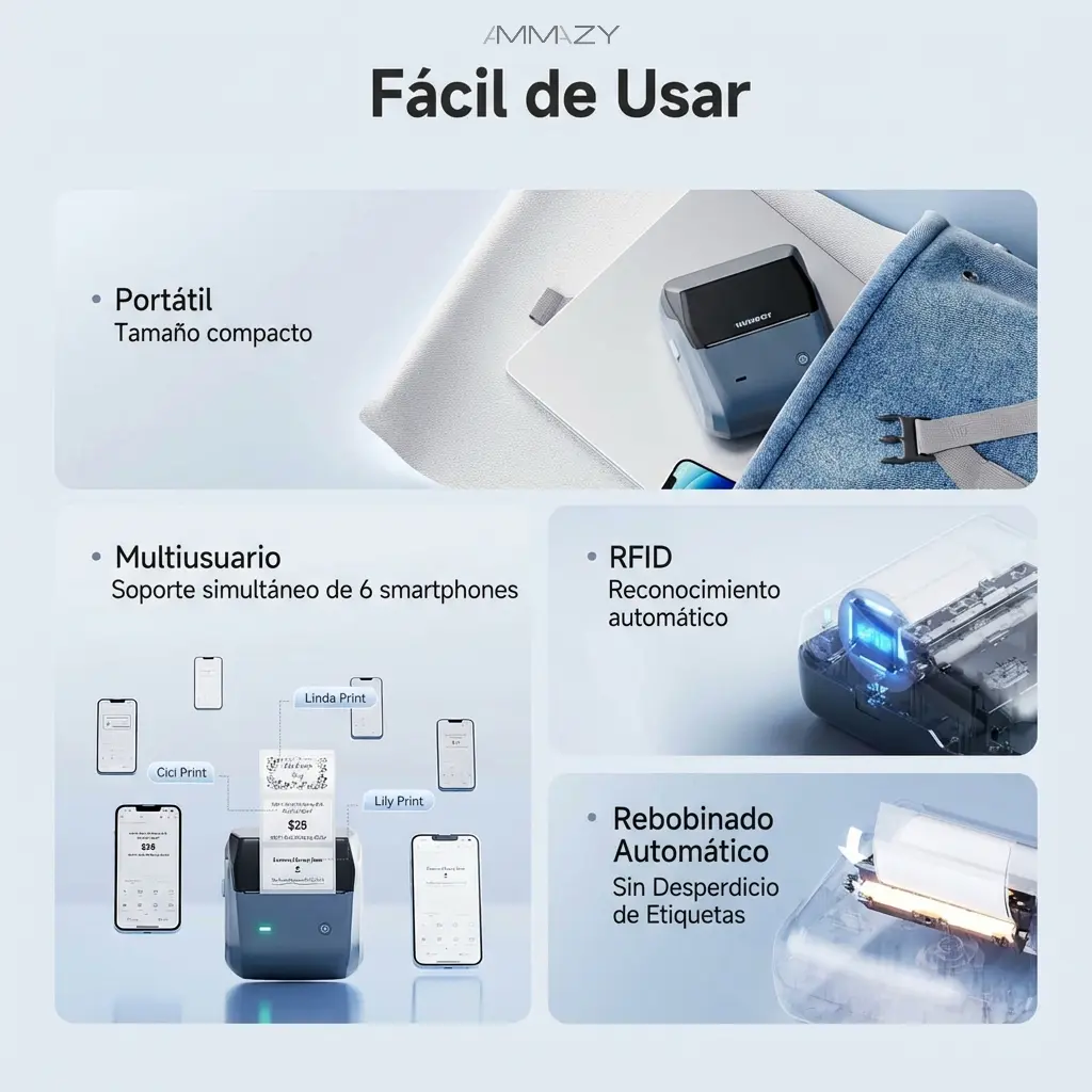 Impresora Térmica Portátil Niimbot B31