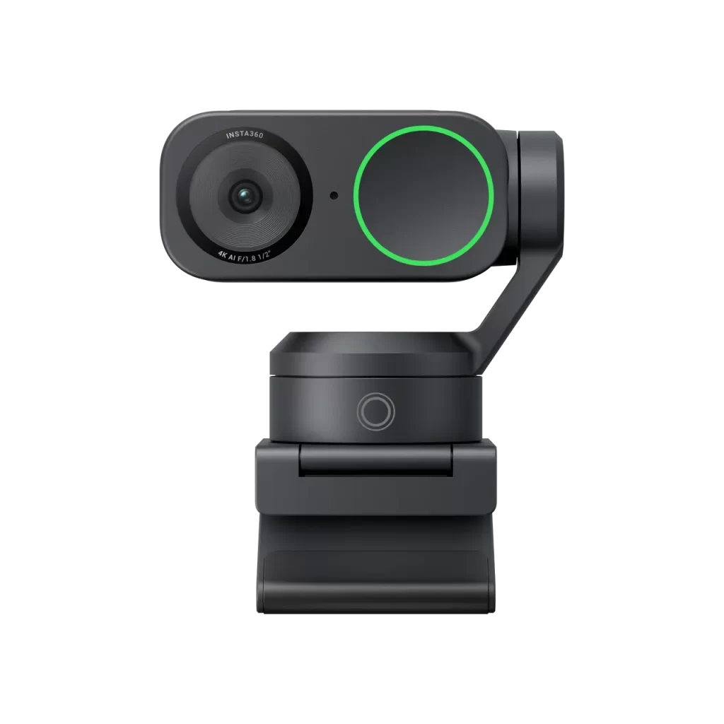 Webcam Insta360 Link 2 – Vídeo 4K con Seguimiento Inteligente y Audio Pro
