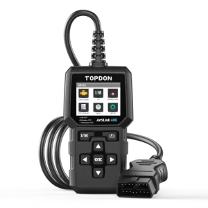 Escáner OBD2 Topdon ArtiLink400 con lectura y borrado de códigos
