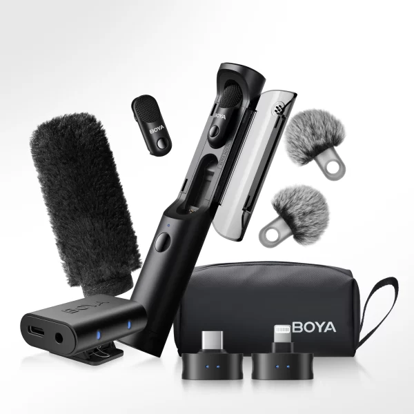 Micrófono inalámbrico BOYA Magic05 con conector USB-C para creadores de contenido