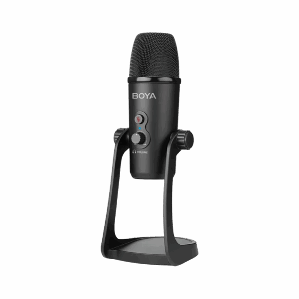 Micrófono Boya BY-PM700 con control de ganancia y mute