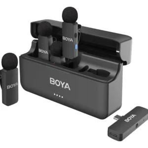 Micrófono Inalámbrico BOYA BY-V4U – 4 Canales - USB-C