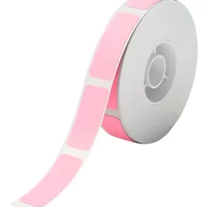 Rollo etiquetas Niimbot 12x40mm térmicas color rosa