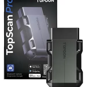 Topdon TopScan Pro OBD2 con programación de llaves y 13 funciones de servicio