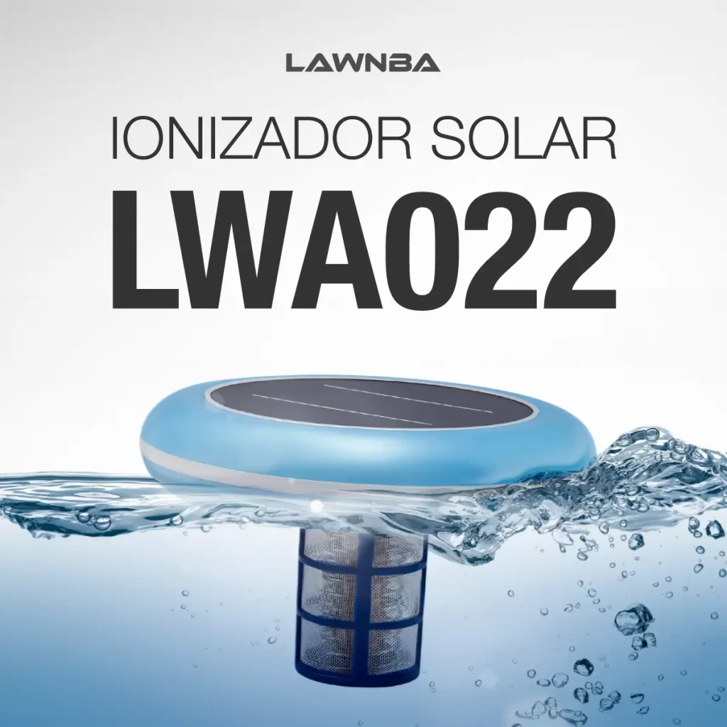 Ionizador Solar Boya Lawnba Anti‑Bacterias 100000L