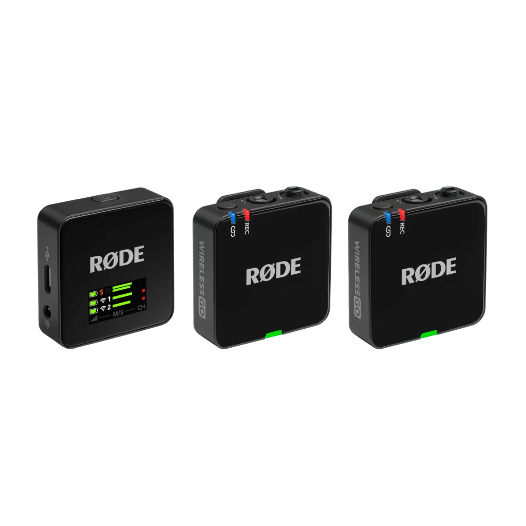 Micrófono inalámbrico RODE Wireless GO Gen 3 – Sistema dual compacto