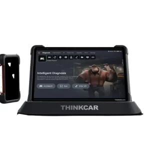 Escáner automotriz Thinkcar THINKTOOL Expert 399 vista frontal con pantalla táctil
