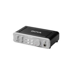 Interfaz de Audio BOYA BY-AM4 con USB-C y entradas XLR