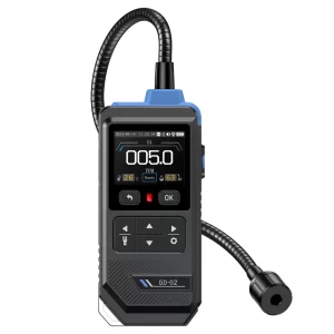 FNIRSI GD-02 detector de gas combustible – vista en ángulo