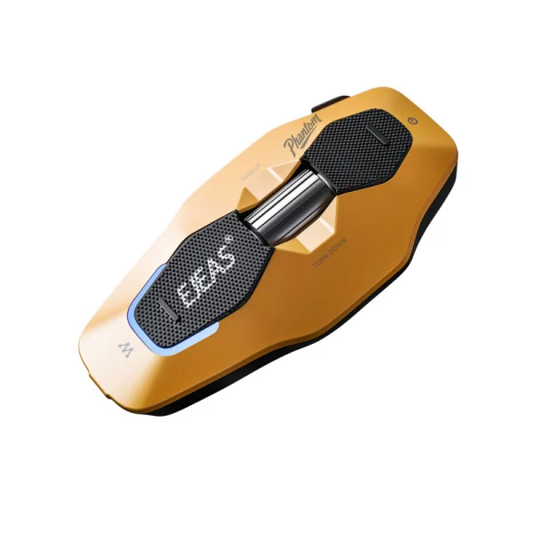 Intercomunicador para moto Ejeas X10 Plus Amarillo
