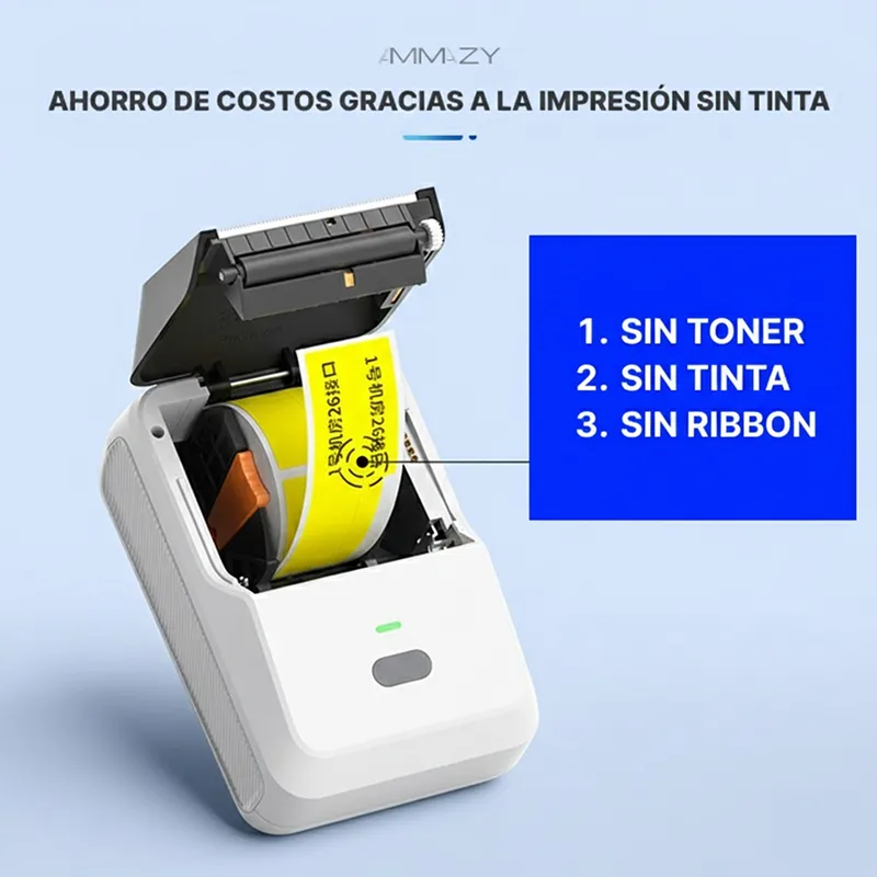 Etiquetadora Portátil Detonger P2 Bluetooth Térmica