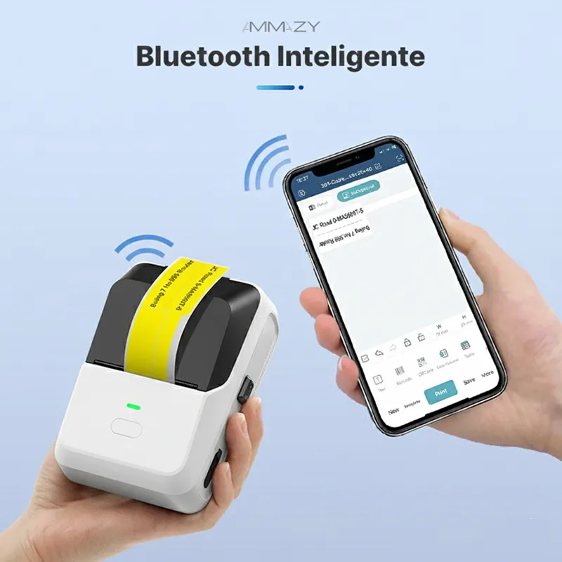 Etiquetadora Portátil Detonger P2 Bluetooth Térmica