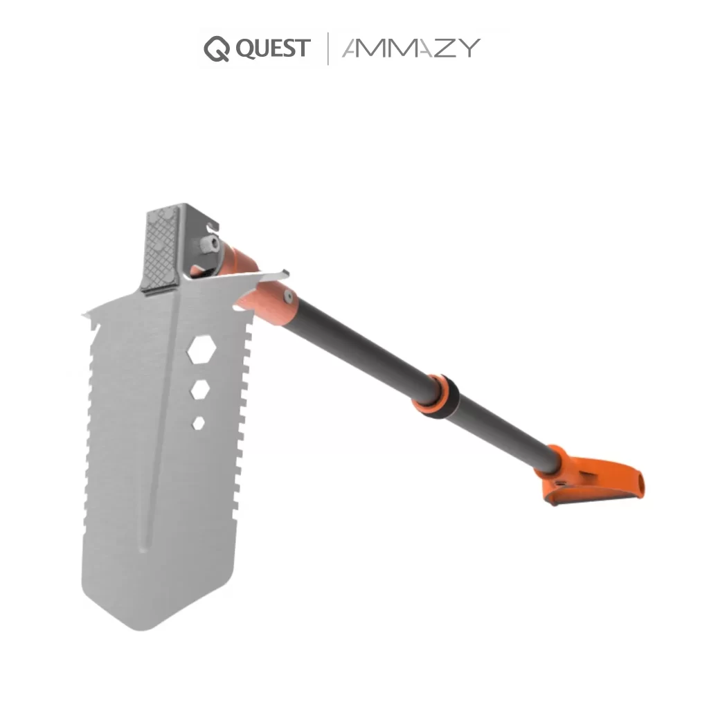 Pala Plegable de Acero Quest Spade