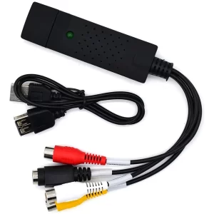 Capturadora de Video USB 2.0 VHS a PC Easy Capture
