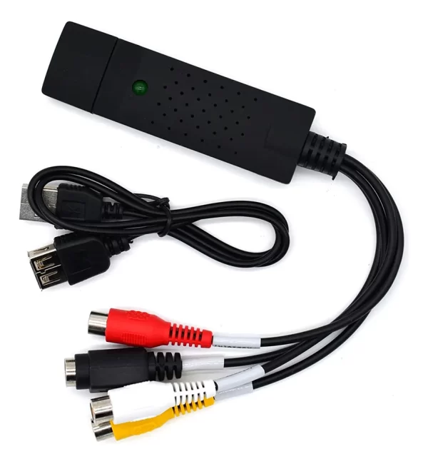 Capturadora de video USB 2.0 Easy Capture RCA y S-Video