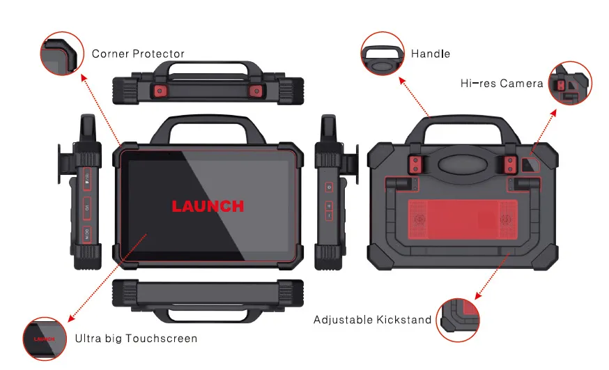 Launch X-431 PAD7 LINK Escáner Automotriz Profesional