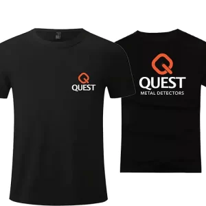 Remera Quest Logo fast dry con cuello redondo