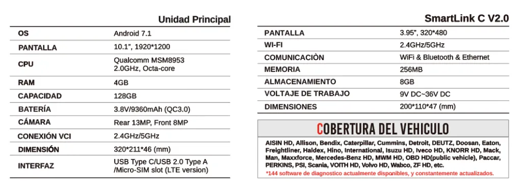Launch X-431 PAD5 HD Diagnóstico Profesional Automotriz