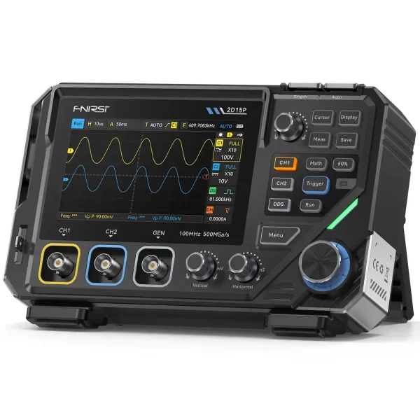 FNIRSI-2D15P Osciloscopio Digital 150MHz 2 Canales + Generador