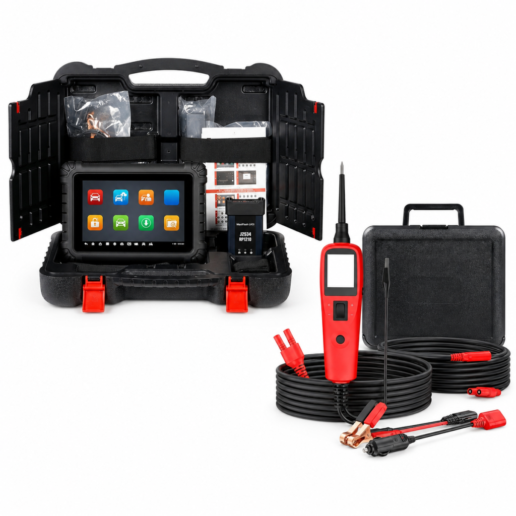 Scanner Automotriz Autel MaxiSys MS908S3 + PS100 J2534