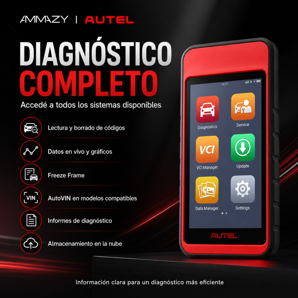 Scanner Automotriz Autel MaxiDiag MD909 Pro CAN FD