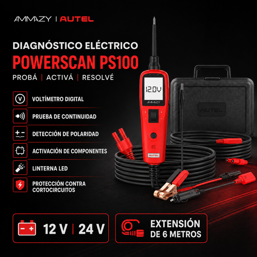 Scanner Automotriz Autel MaxiSys MS906 Max + PS100