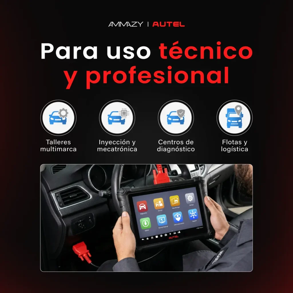 Scanner Automotriz Autel MaxiDAS DS900 CAN FD y DoIP