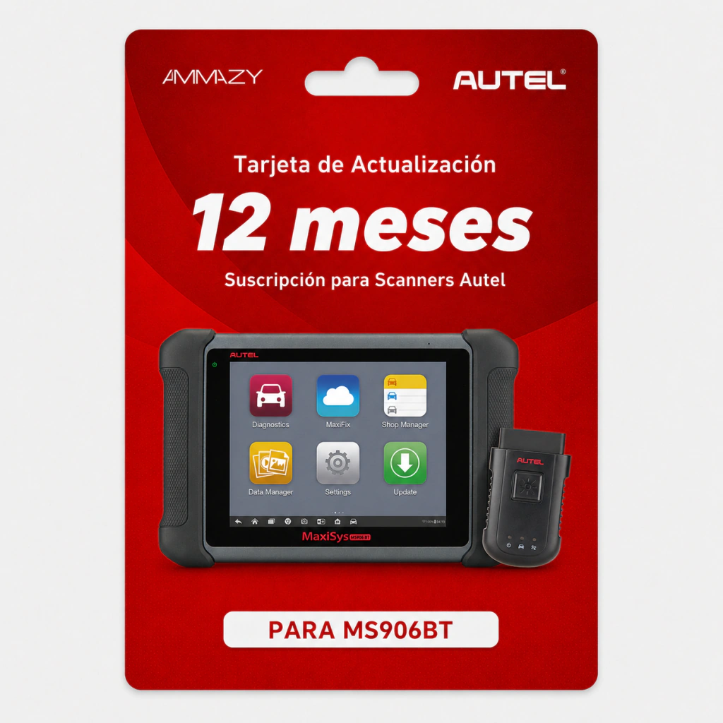 Actualización de Software Autel MS906BT por 12 Meses