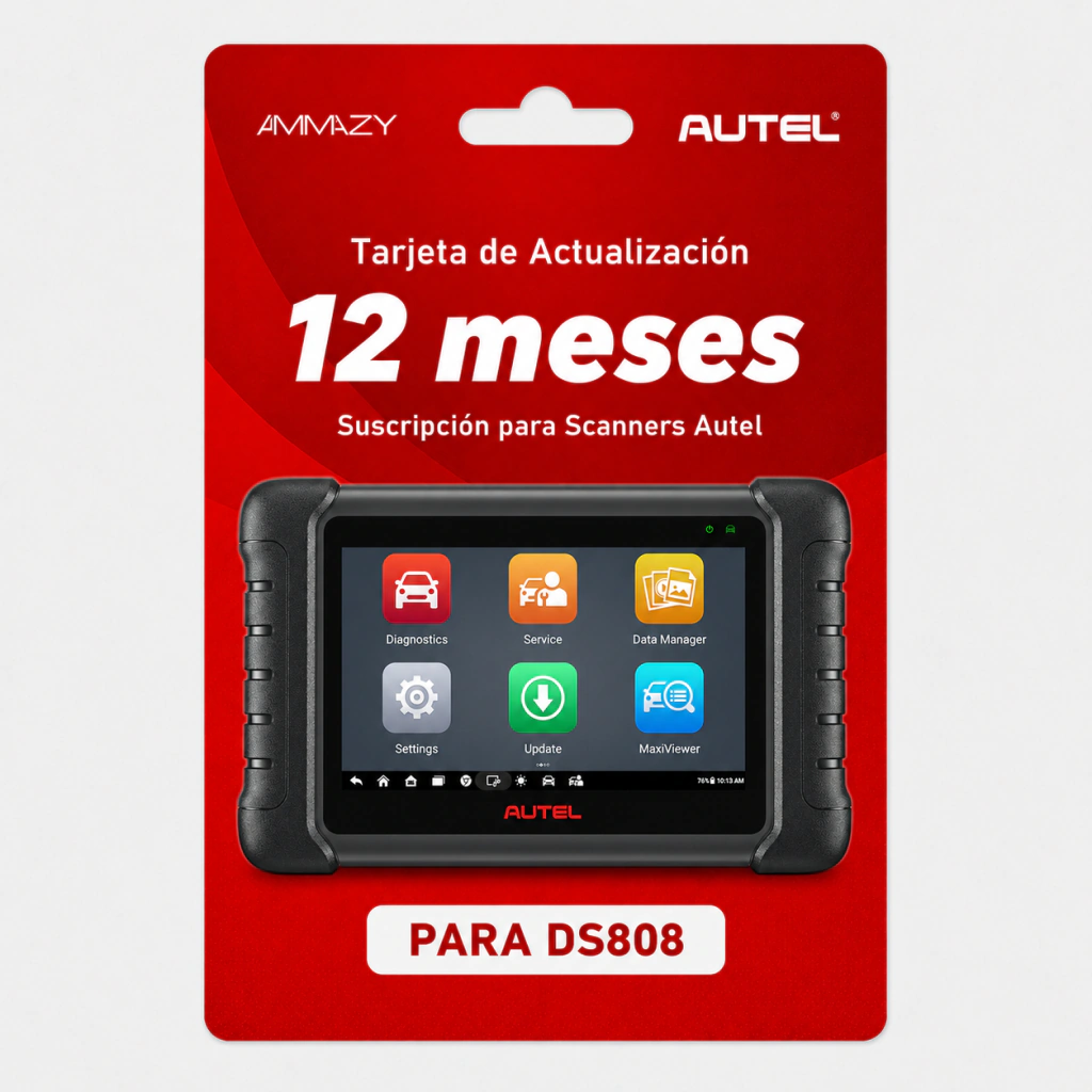 Actualización de Software Autel DS808 por 12 Meses