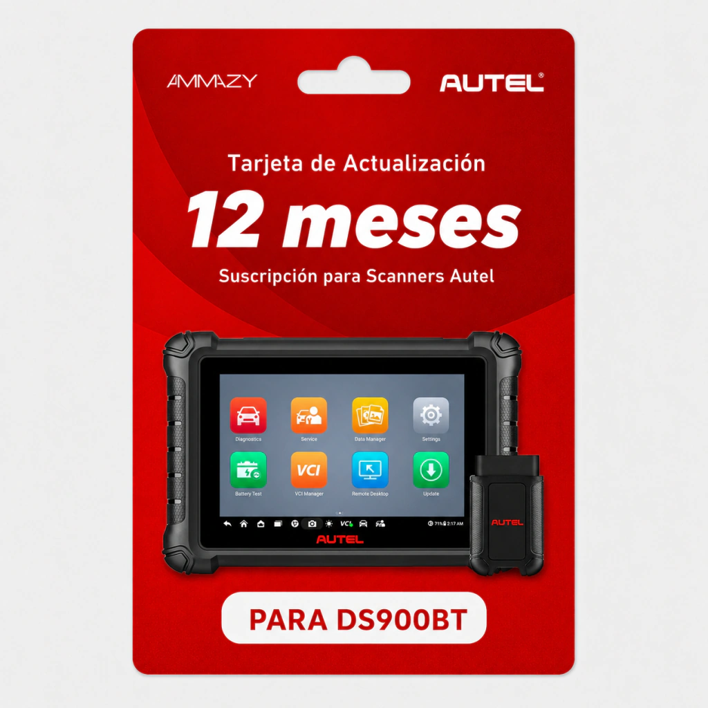 Actualización de Software Autel DS900BT por 12 Meses