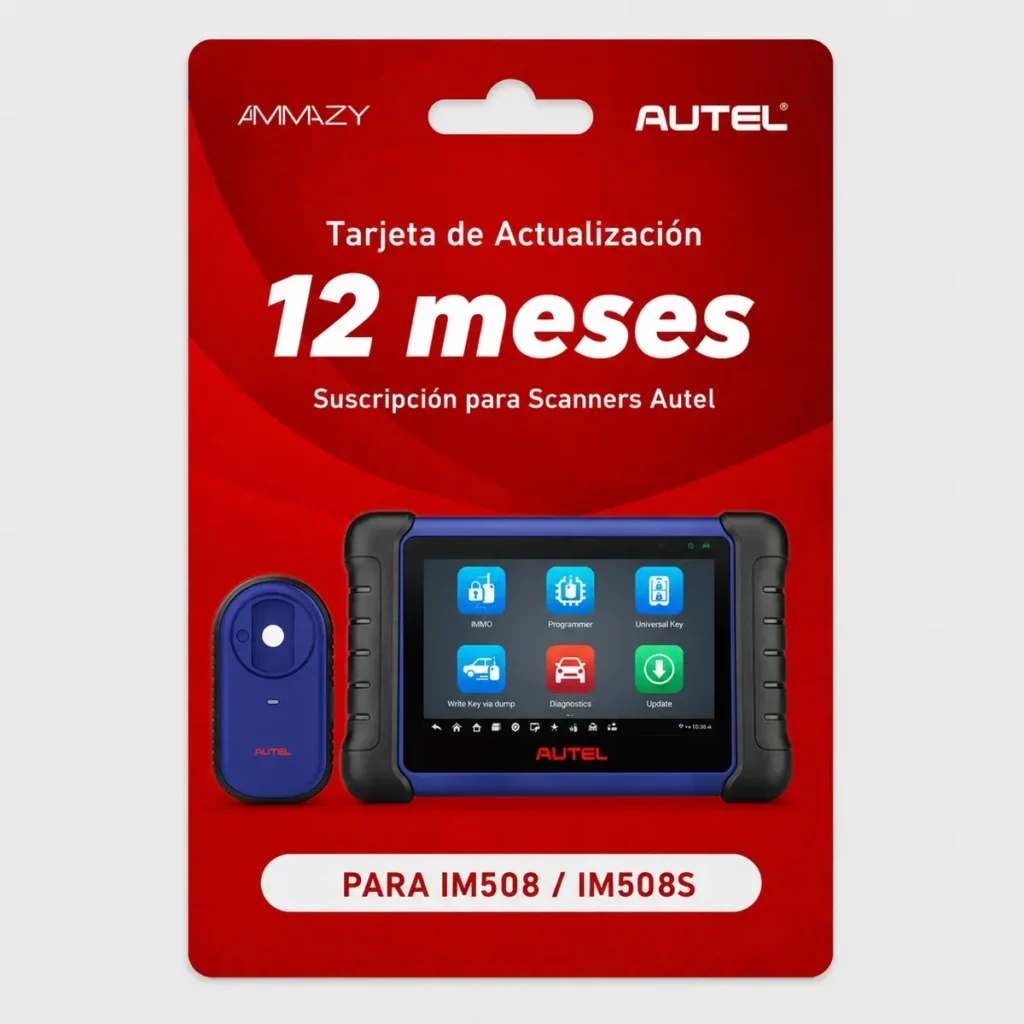 Actualización de Software Autel IM508 e IM508S por 12 Meses